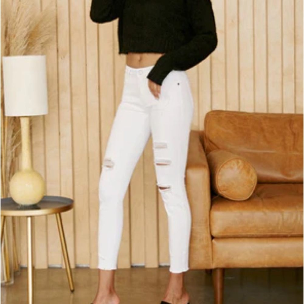 KanCan Ingrid Mid Rise Ankle Skinny Jeans